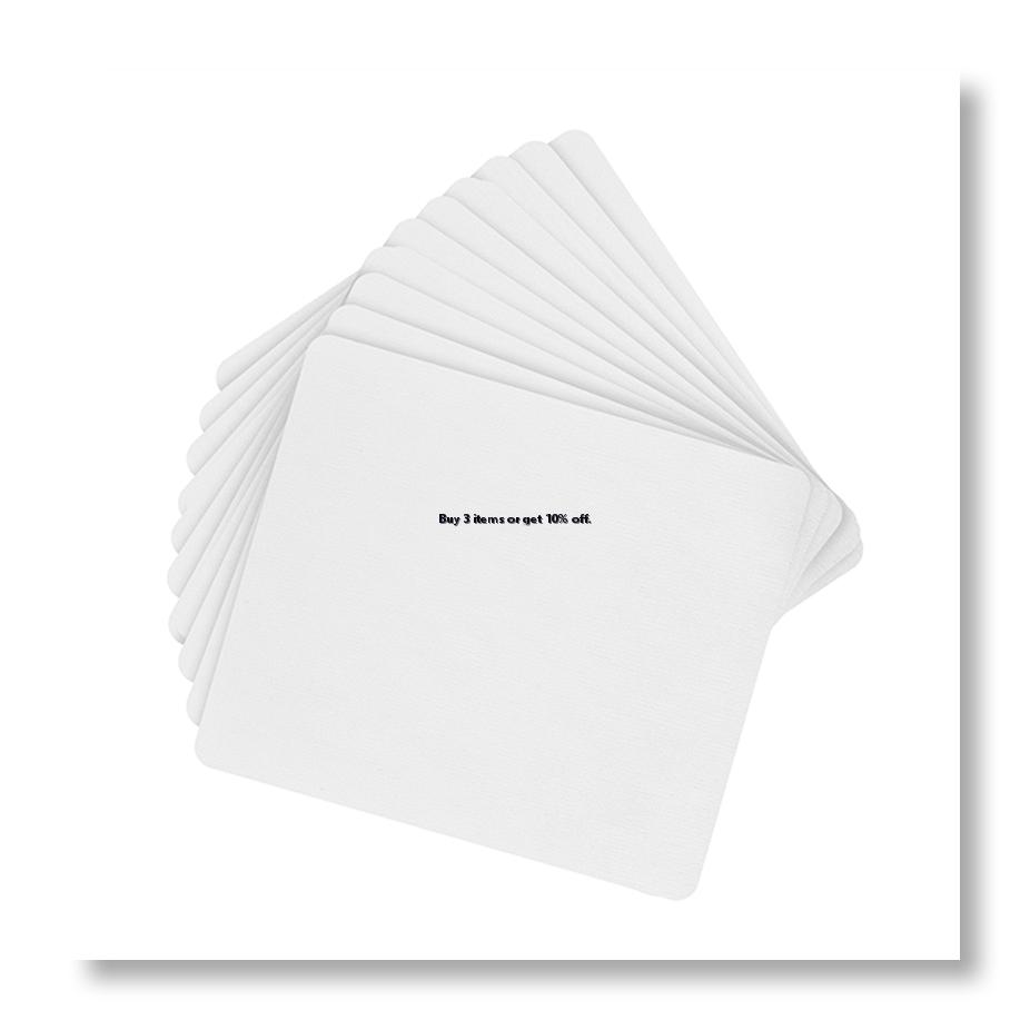 Mouse Pad Blank Sublimation - ✼ 10 قطع من وسادات الفأرة