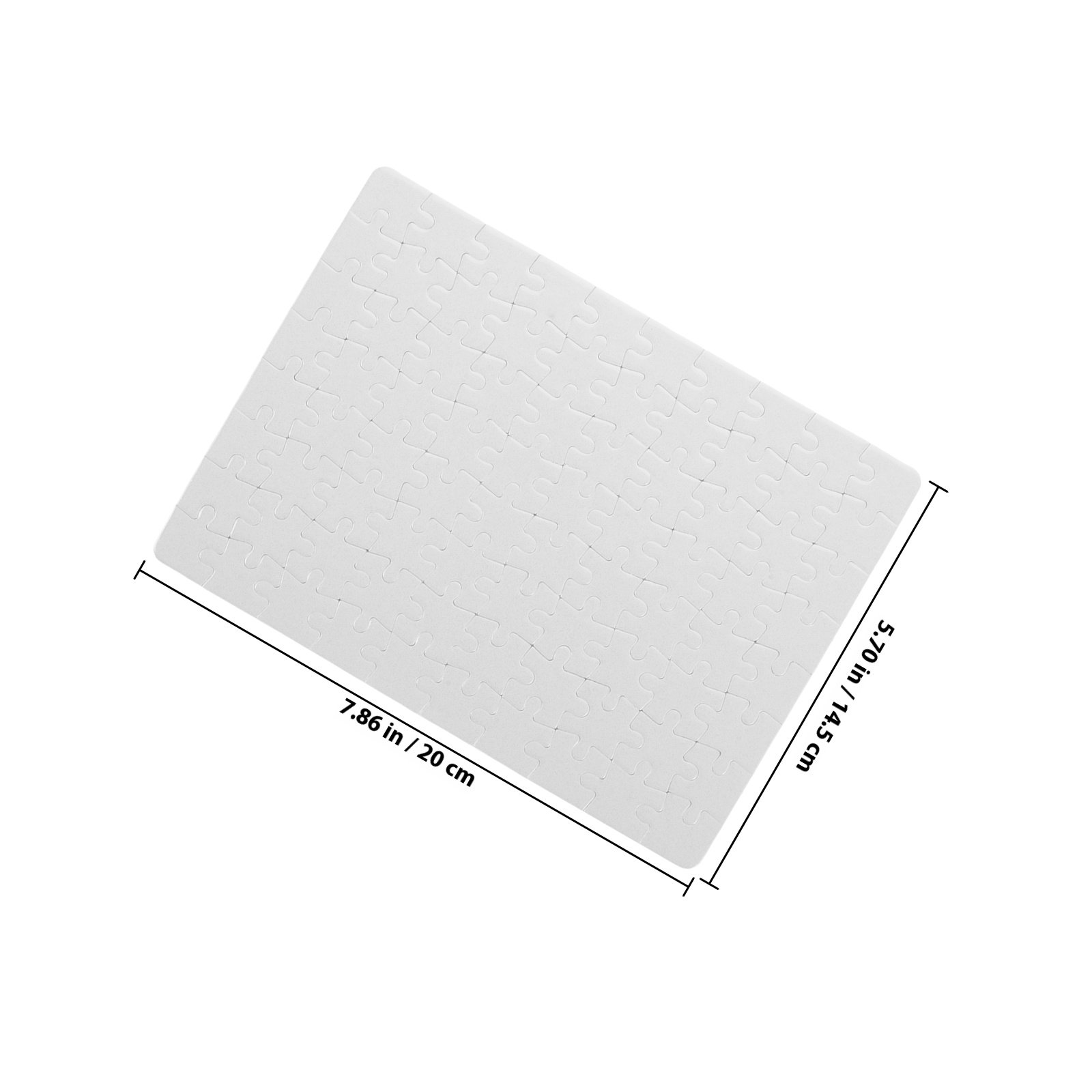 4 أوراق من ألغاز الصور المقطوع - مراجعة Puzzle Blank White وسعره