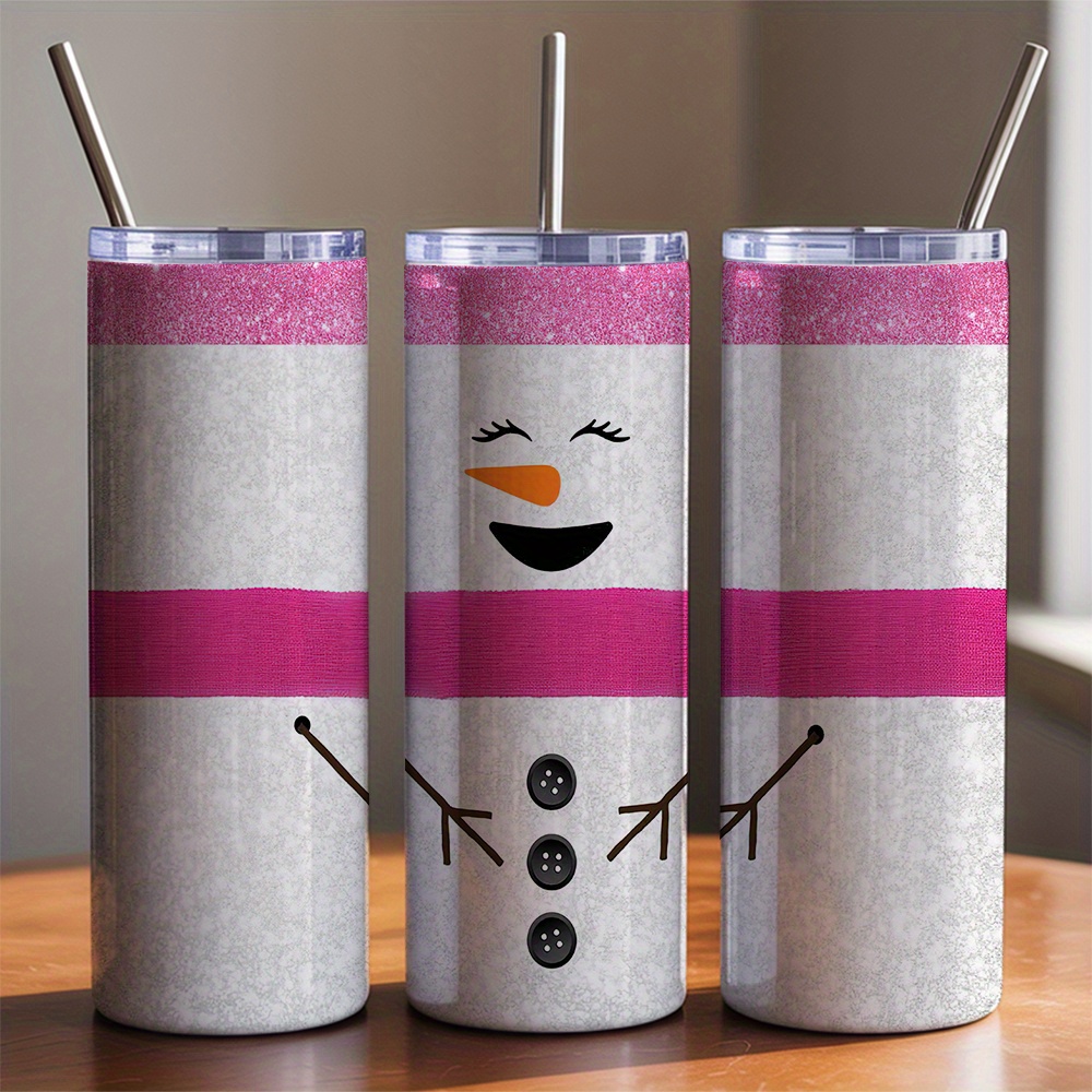 كوب حراري كبير سعة 20 أونصة بت - مراجعة Tumbler 20Oz White وسعره