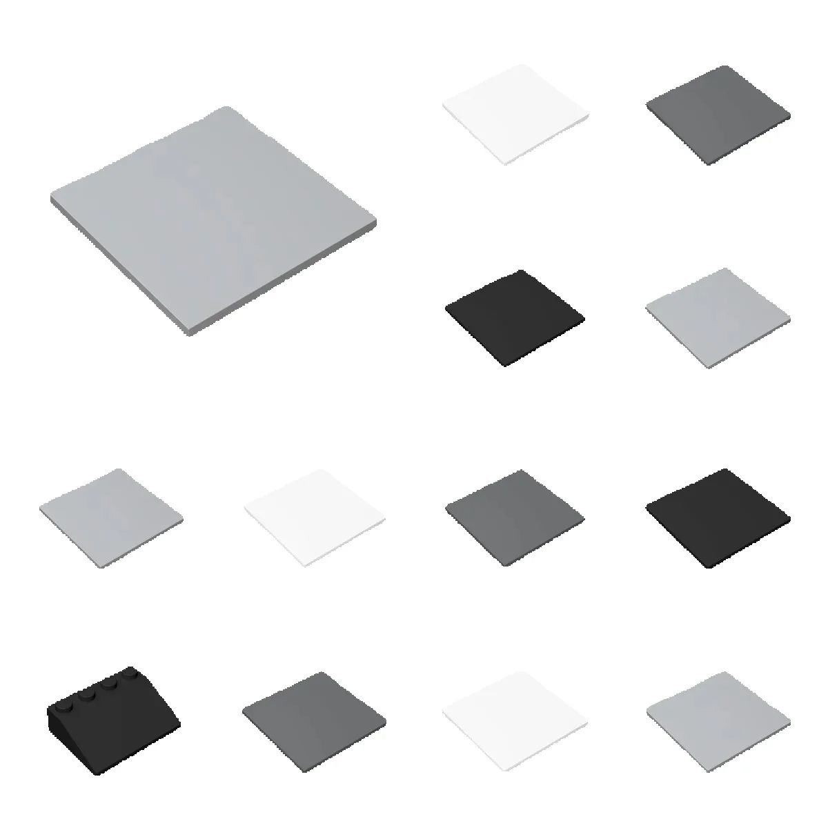 10 قطعة 10202 بلاط مسطح 6x6 أل - مراجعة Ceramic Tile Blank وسعره