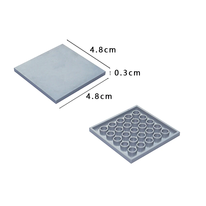 كتل بناء البلاط المسطح للأطفال - مراجعة Ceramic Tile Blank وسعره