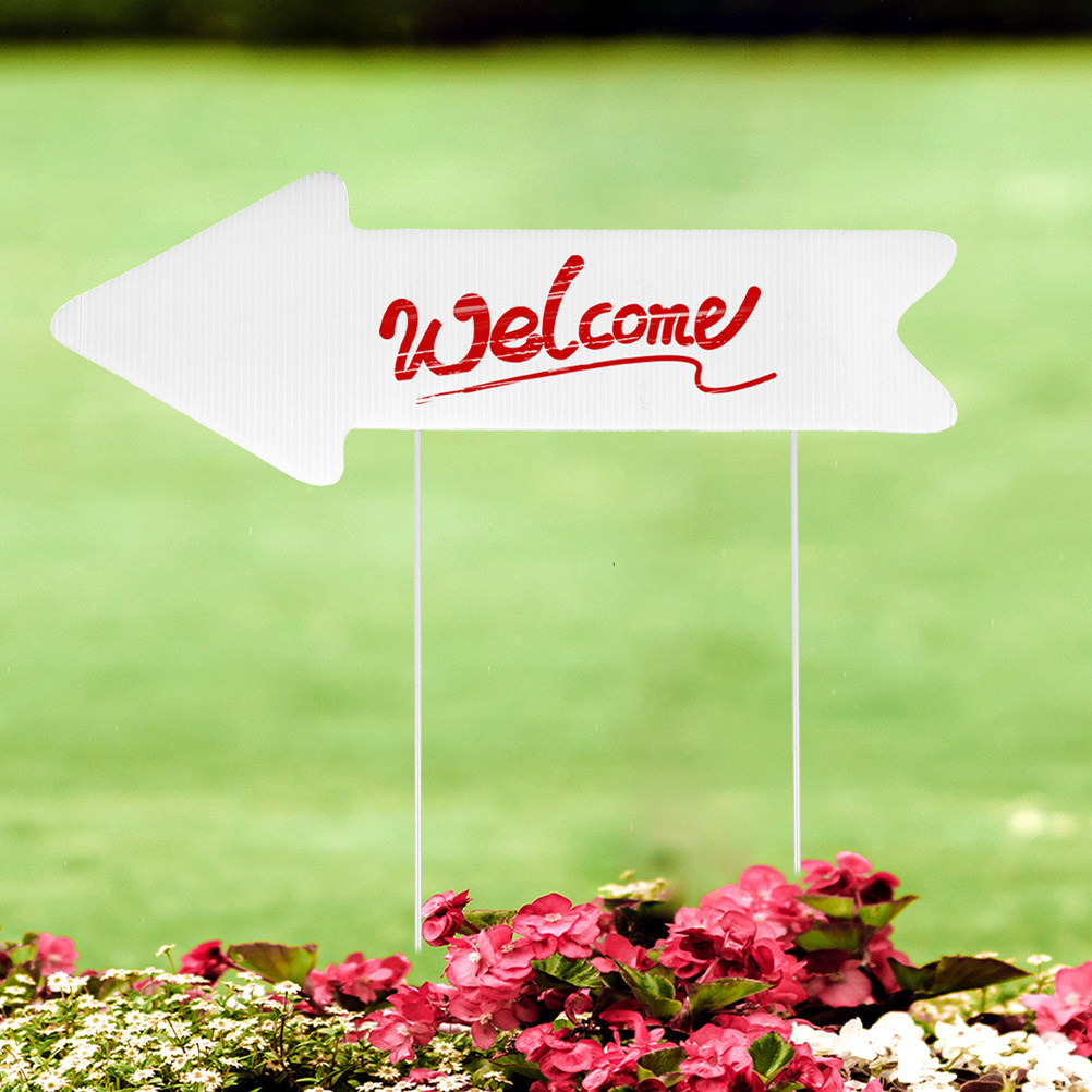 قطعتان من لافتات الحديقة الفار - مراجعة Yard Sign Blank وسعره