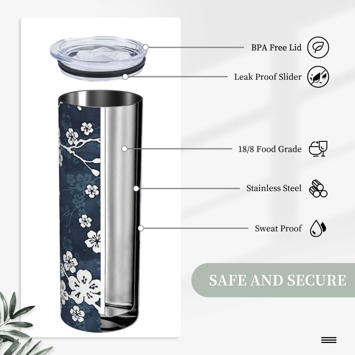 كوب حراري من الفولاذ المقاوم ل - مراجعة Tumbler 20Oz White وسعره