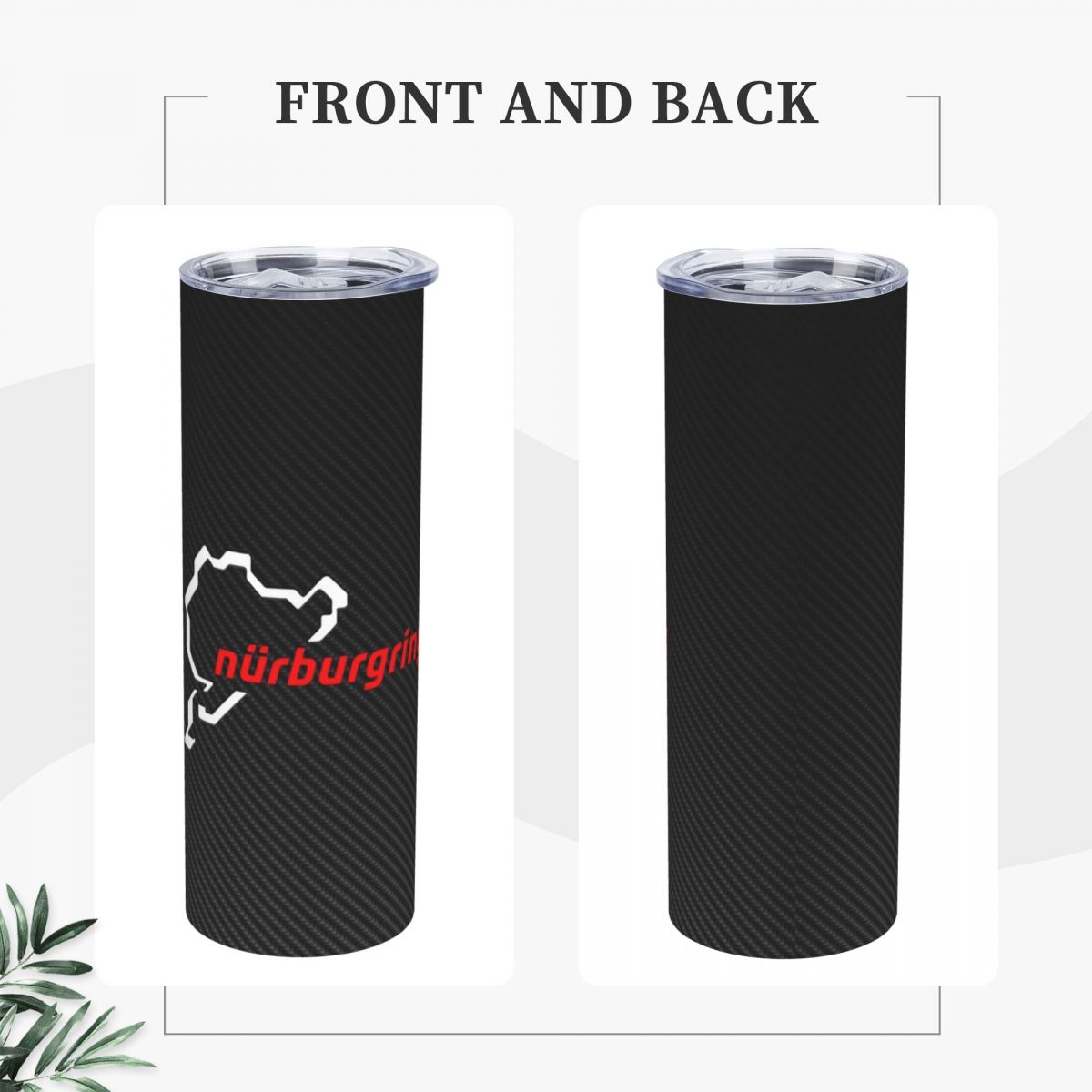 كوب نوربورغرينغ من ألياف الكرب - مراجعة Tumbler 20Oz White وسعره
