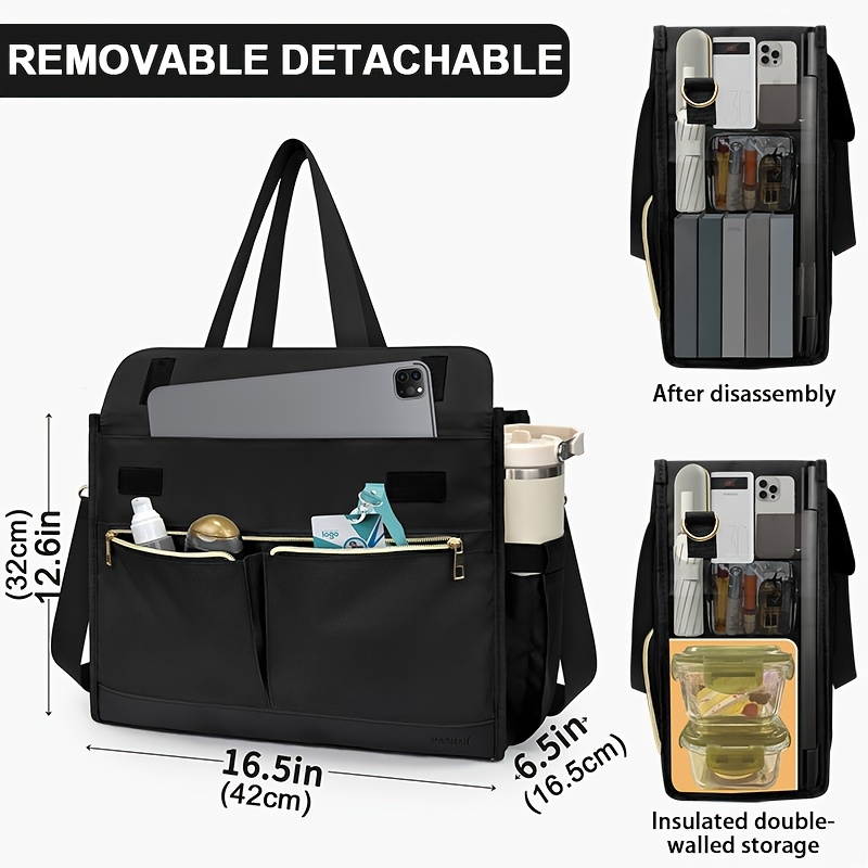 حقيبة غداء أكسفورد للنساء، مع  - مراجعة Tote Bag Sublimation وسعره