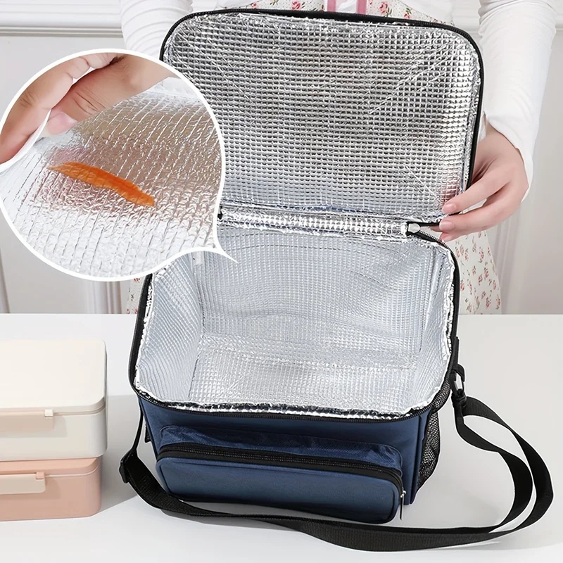 حقيبة غداء كبيرة معزولة قابلة  - مراجعة Tote Bag Sublimation وسعره